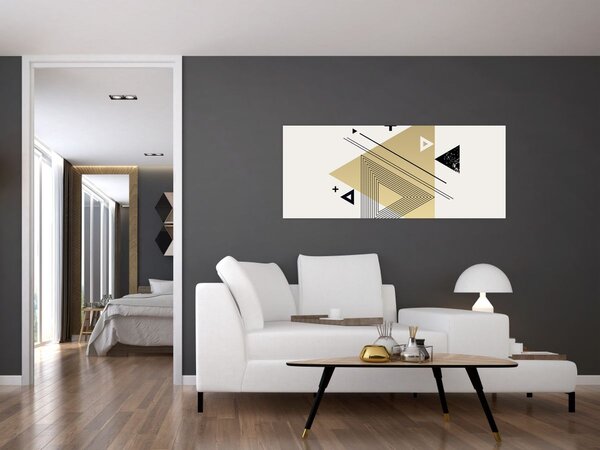 Tablou - Forme geometrice N⁰4 (120x50 cm)