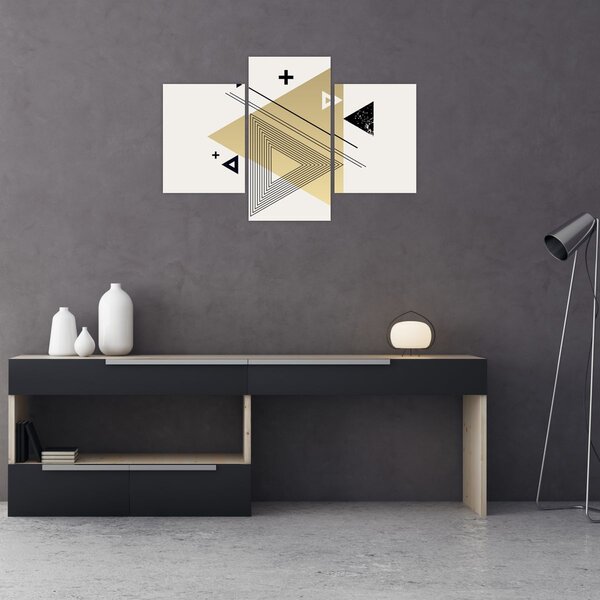 Tablou - Forme geometrice N⁰4 (90x60 cm)