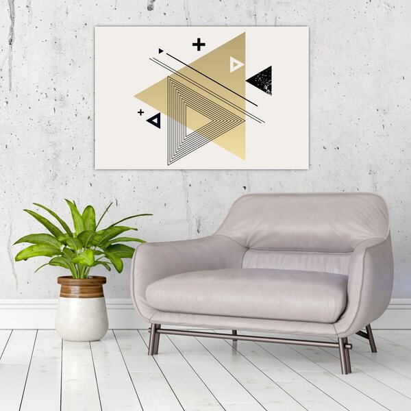 Tablou - Forme geometrice N⁰4 (90x60 cm)