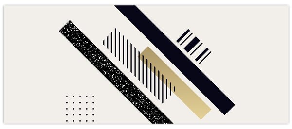 Tablou - Forme geometrice N⁰5 (120x50 cm)