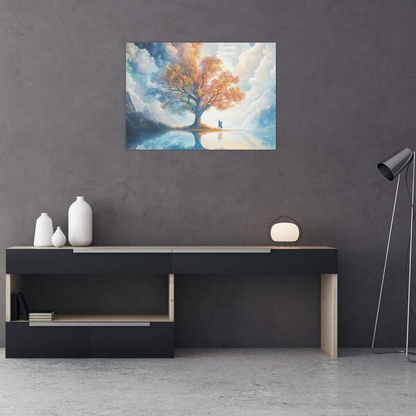 Tablou – Arborele vieții și al iubirii (70x50 cm)