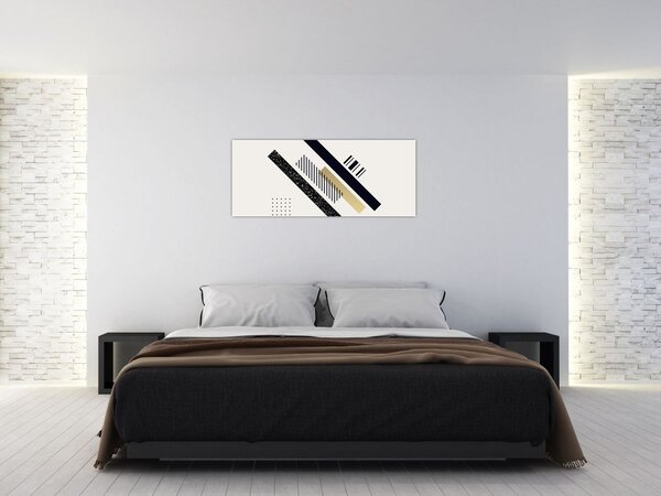Tablou - Forme geometrice N⁰5 (120x50 cm)
