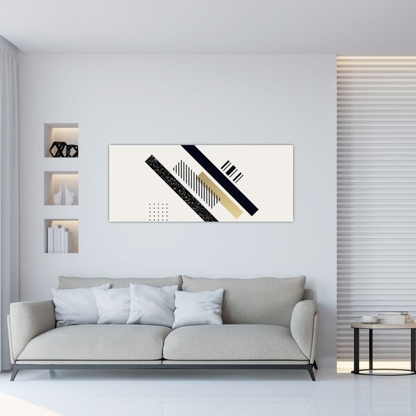 Tablou - Forme geometrice N⁰5 (120x50 cm)