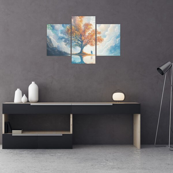 Tablou – Arborele vieții și al iubirii (90x60 cm)