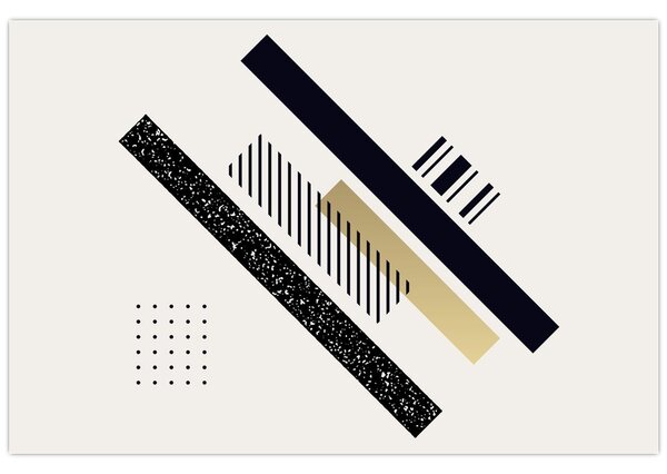 Tablou - Forme geometrice N⁰5 (90x60 cm)