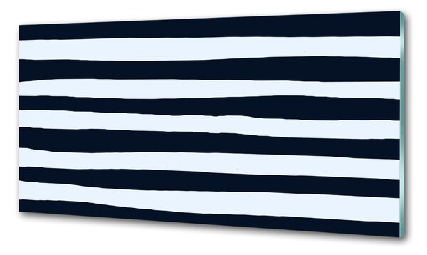 Sticlă printata bucătărie fundal Striped