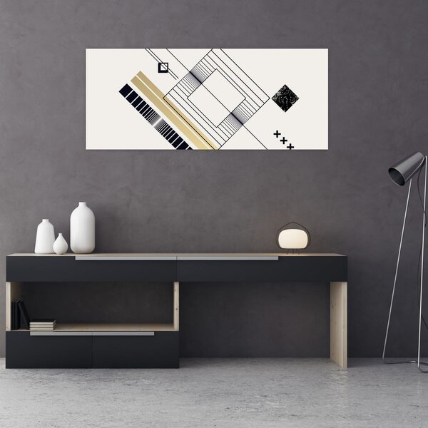 Tablou - Forme geometrice N⁰6 (120x50 cm)