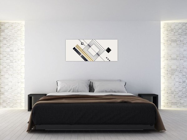 Tablou - Forme geometrice N⁰6 (120x50 cm)