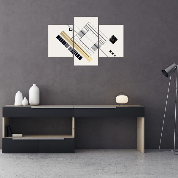 Tablou - Forme geometrice N⁰6 (90x60 cm)