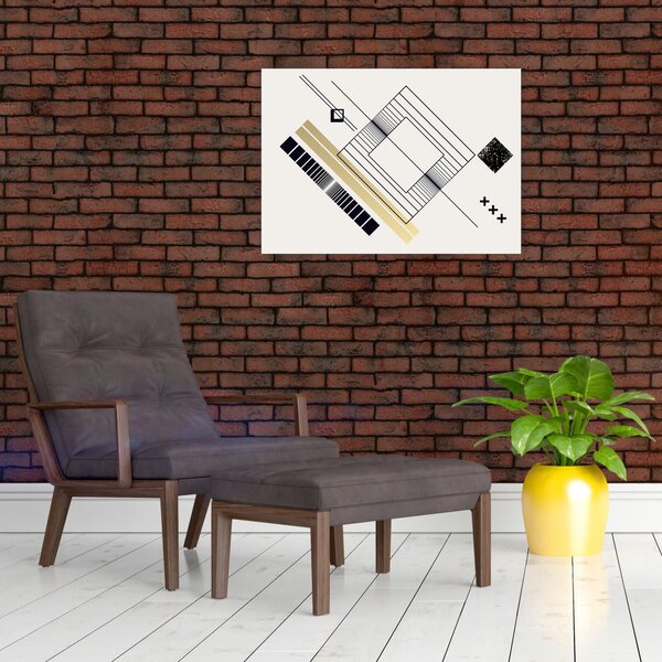 Tablou - Forme geometrice N⁰6 (70x50 cm)