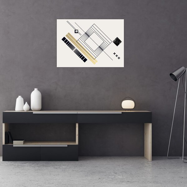 Tablou - Forme geometrice N⁰6 (70x50 cm)