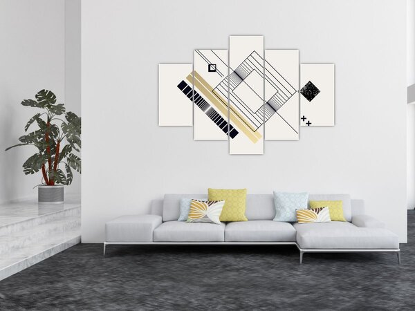 Tablou - Forme geometrice N⁰6 (150x105 cm)