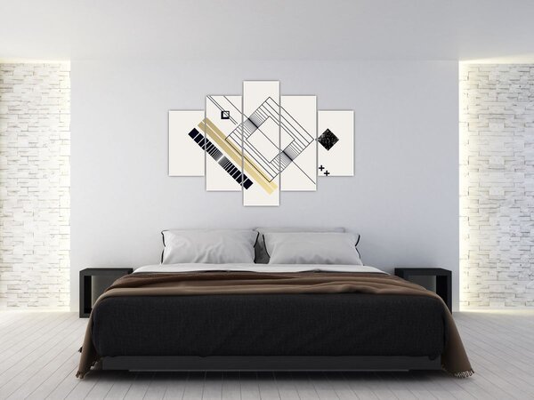 Tablou - Forme geometrice N⁰6 (150x105 cm)