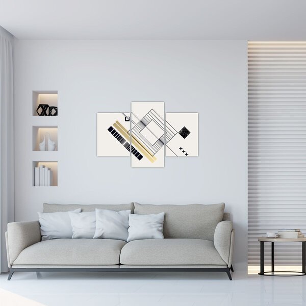 Tablou - Forme geometrice N⁰6 (90x60 cm)