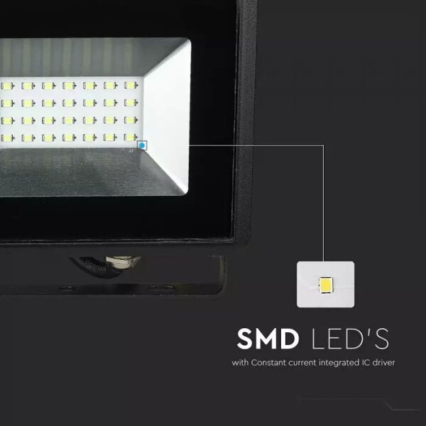 Proiector LED 20W 230V IP65 lumină verde