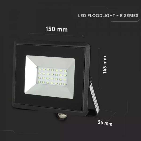 Proiector LED 20W 230V IP65 lumină verde