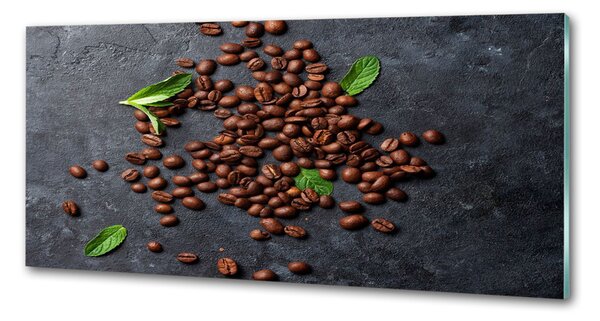 Panou sticlă bucătărie Boabe de cafea