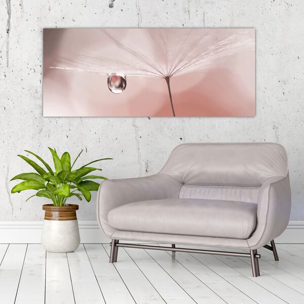 Tablou - O picătură de rouă (120x50 cm)