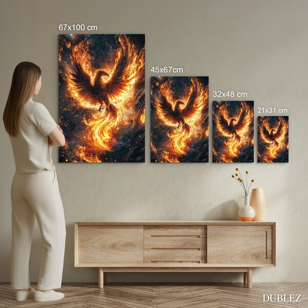 DUBLEZ | Tablou - Phoenix | Imprimare UV premium