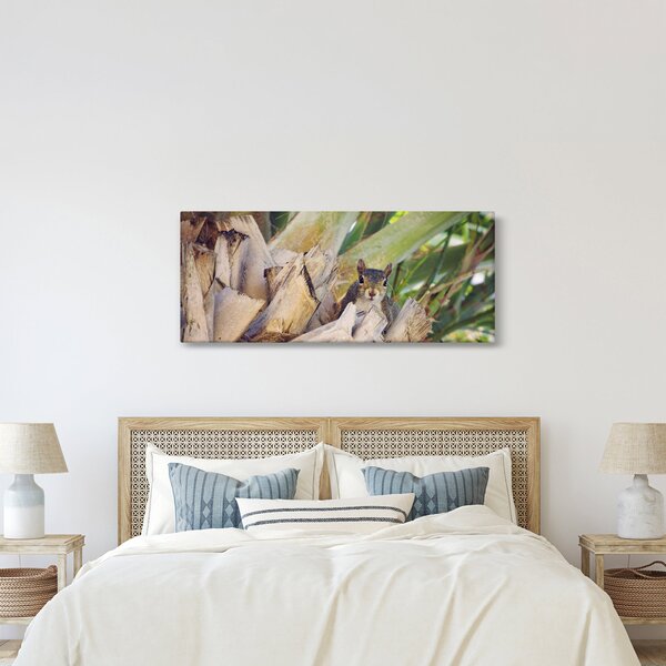 Tablou cu veverița în copaci (120x50 cm)