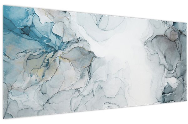 Tablou - Marmură albastră (120x50 cm)