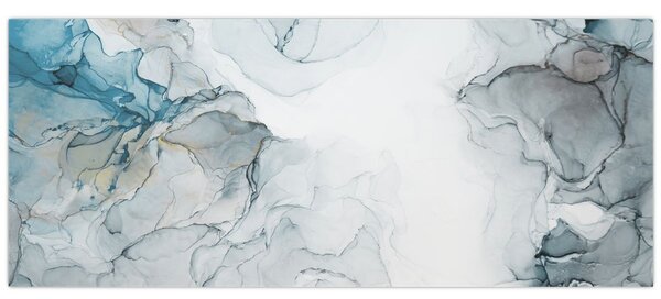 Tablou - Marmură albastră (120x50 cm)