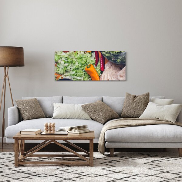 Tablou cu legume (120x50 cm)