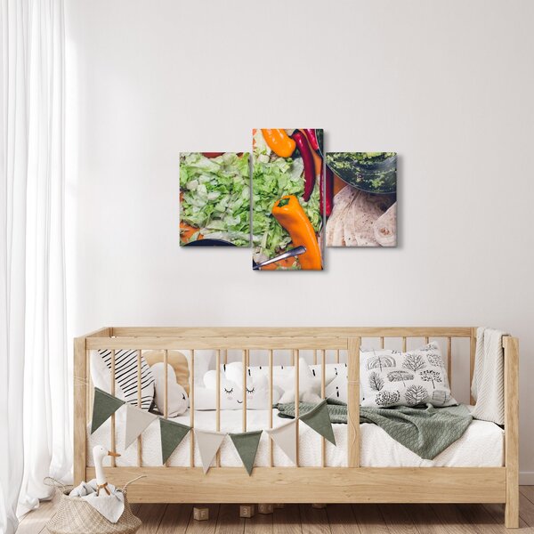 Tablou cu legume (90x60 cm)