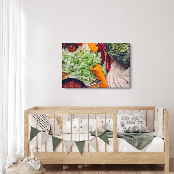 Tablou cu legume (90x60 cm)