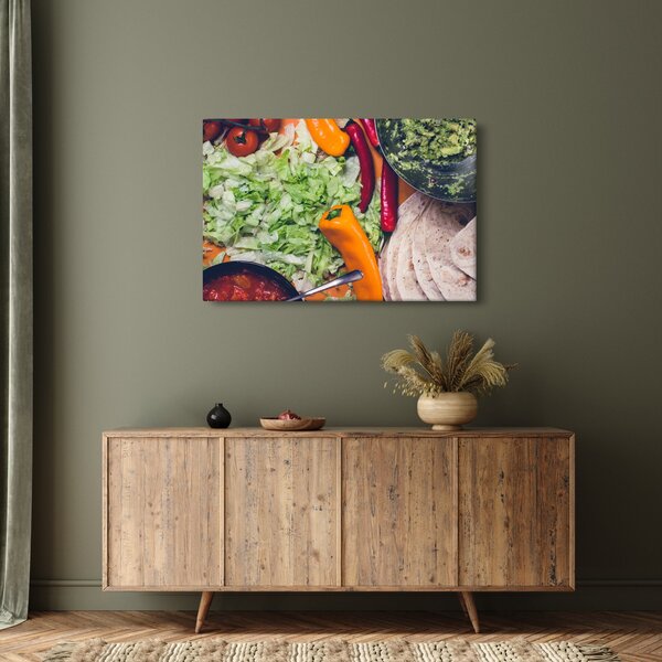Tablou cu legume (90x60 cm)