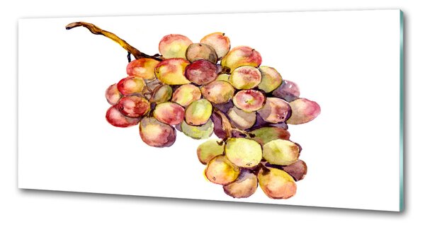 Panou sticla securizata bucatarie Ciorchine de struguri