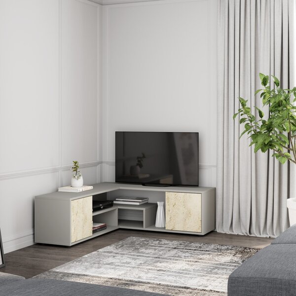 Rosa - Grey, Travertine