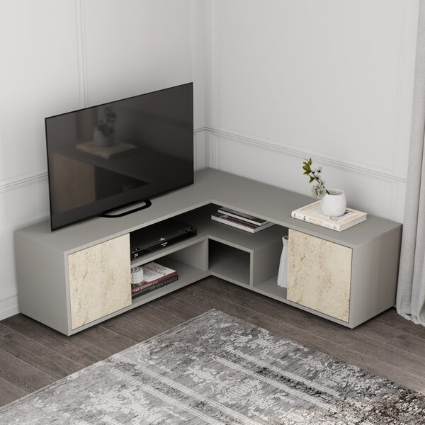 Rosa - Grey, Travertine