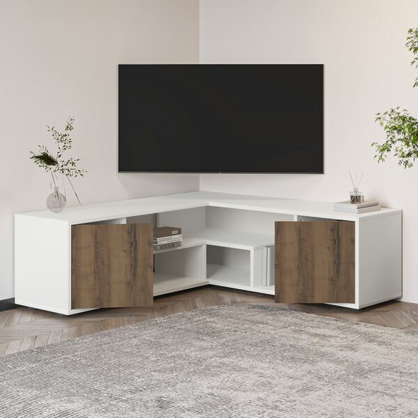 Rosa - White, Antique Walnut