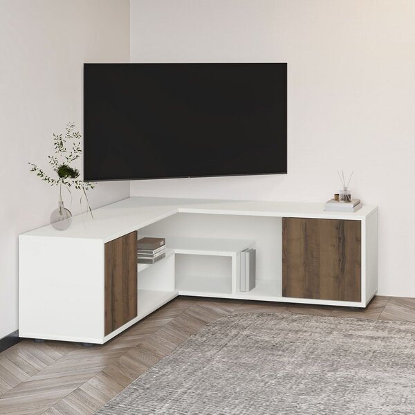 Rosa - White, Antique Walnut
