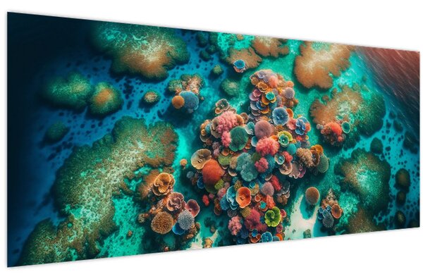 Tablou - Priveliște spre mare (120x50 cm)