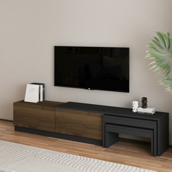 Nest - Anthracite, Antique Walnut