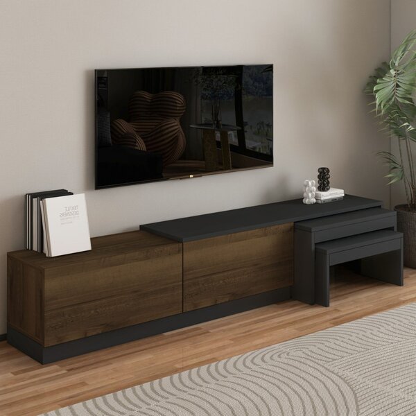 Nest - Anthracite, Antique Walnut