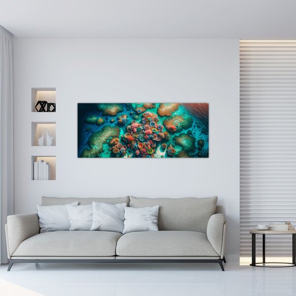 Tablou - Priveliște spre mare (120x50 cm)