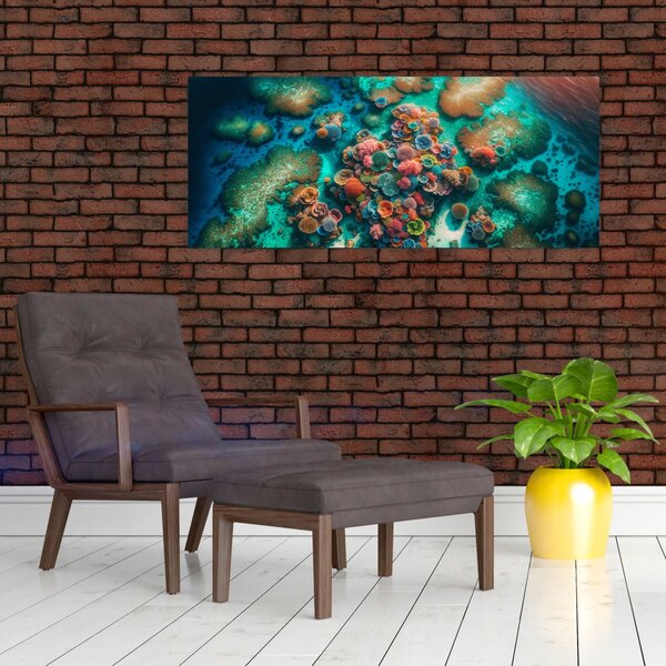 Tablou - Priveliște spre mare (120x50 cm)