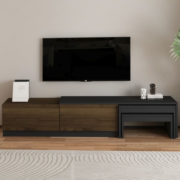 Nest - Anthracite, Antique Walnut