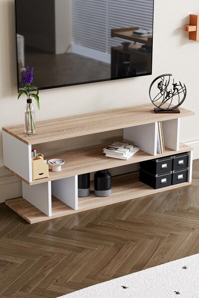 Selya - Sonomo Oak, White