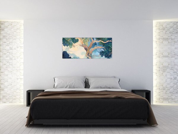 Tablou – Arbore cosmic (120x50 cm)