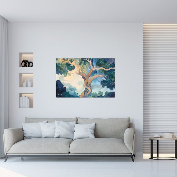 Tablou – Arbore cosmic (90x60 cm)
