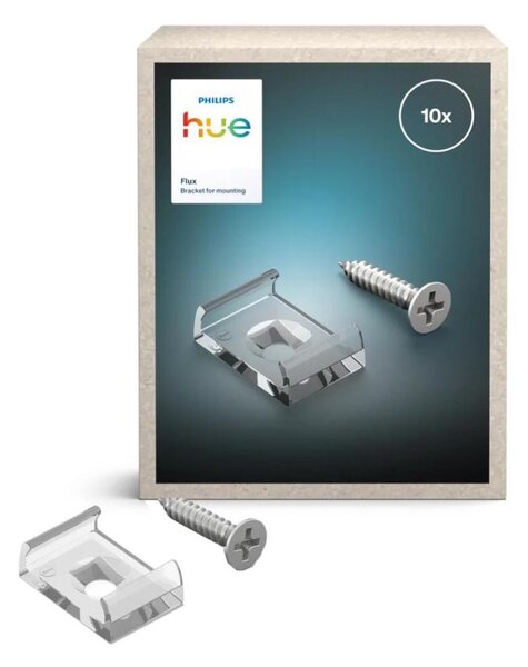 Philips - Suport de montaj pentru bandă LED FLUX 10 buc