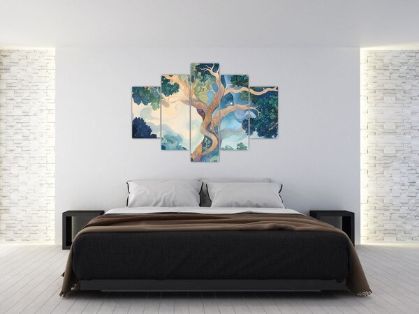 Tablou – Arbore cosmic (150x105 cm)