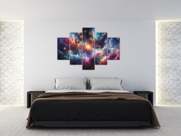 Tablou - Univers întunecat (150x105 cm)