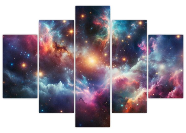 Tablou - Univers întunecat (150x105 cm)