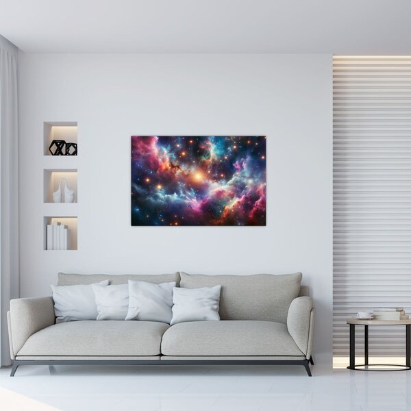 Tablou - Univers întunecat (90x60 cm)