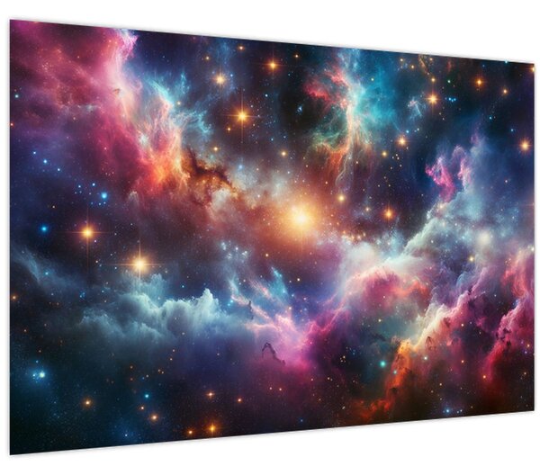 Tablou - Univers întunecat (90x60 cm)